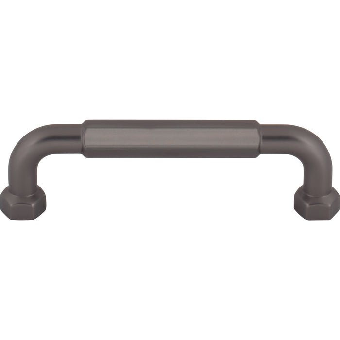 Top Knobs TK3201AG Dustin 3 3/4" Center to Center Bar Pull Ash Gray - KnobDepot