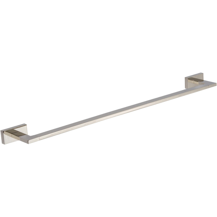 Atlas Homewares AXTB600-PN Axel Single 23 3/4in Wall Mounted Towel Bar Polished Nickel