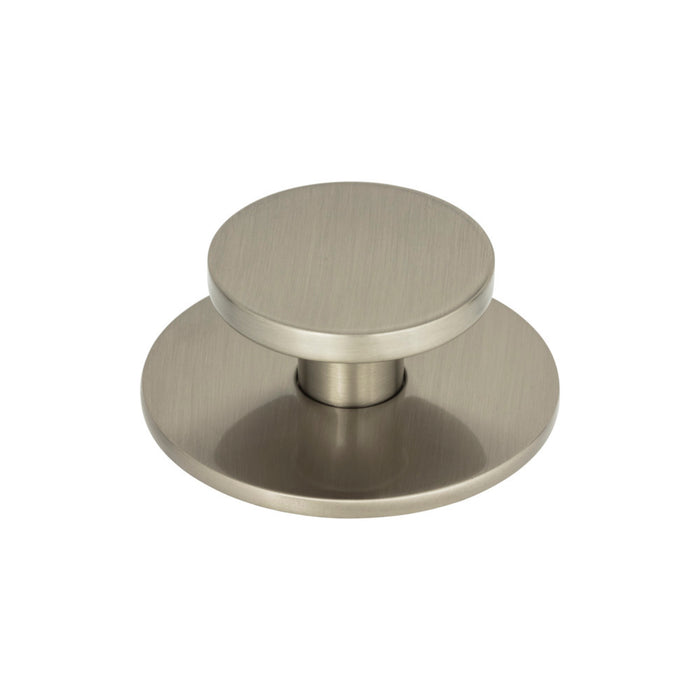 Atlas Homewares A601-BRN Dot 2in Diameter Round Knob Brushed Nickel