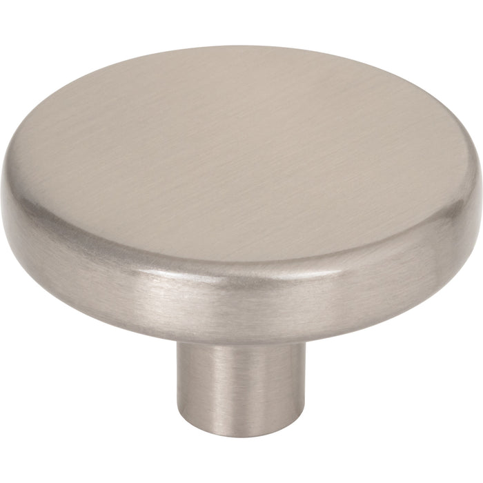Elements 105L-SN Gibson 1-5/8" Diameter Mushroom Knob Satin Nickel