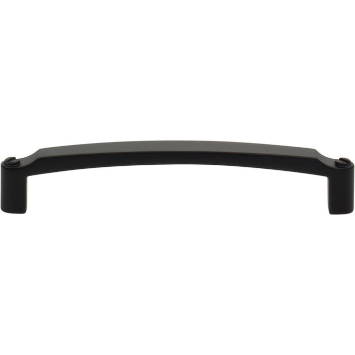 Top Knobs TK3172BLK Haddonfield 5 1/16" Center to Center Bar Pull Flat Black - KnobDepot