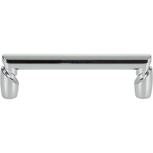 Top Knobs TK3132PC Florham 3 3/4" Center to Center Bar Pull Polished Chrome - KnobDepot