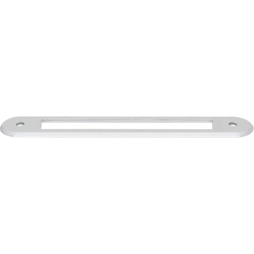Top Knobs TK3353PC Brockwell 5 1/16" Center to Center Pull Backplate Polished Chrome - KnobDepot
