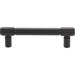 Top Knobs TK3112BLK Clarence 3 3/4" Center to Center Bar Pull Flat Black - KnobDepot