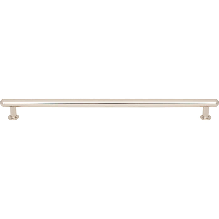 Top Knobs TK3336PN Lambert 12" Center to Center Bar Pull Polished Nickel - KnobDepot