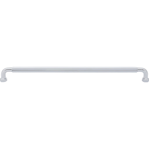 Top Knobs TK3206PC Dustin 12" Center to Center Bar Pull Polished Chrome - KnobDepot