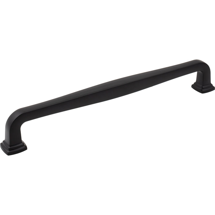 Jeffrey Alexander 782-12MB Fontana 12" Center-to-Center Appliance Pull Matte Black