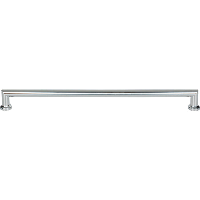 Top Knobs TK3156PC Morris 12" Center to Center Bar Pull Polished Chrome - KnobDepot