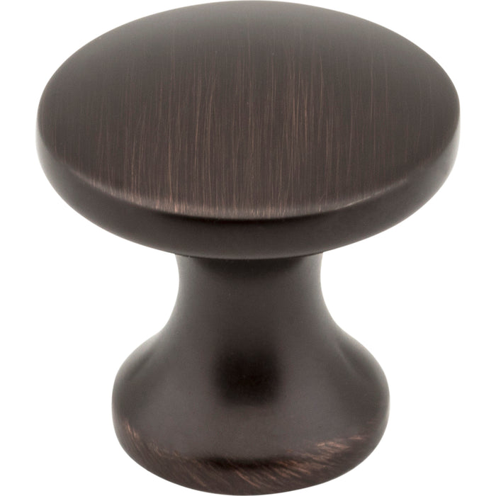 Elements 3915-DBAC Slade 1" Diameter Mushroom Knob Brushed Oil Rubbed Bronze