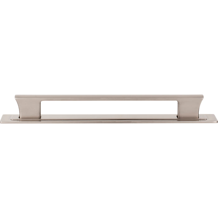 Atlas Homewares A6005-BRN Zander 7 9/16in Center to Center Bar Pull Brushed Nickel