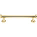 Atlas Homewares 350-FG Browning 5 1/16in (129mm) Center to Center Bar Pull French Gold - KnobDepot