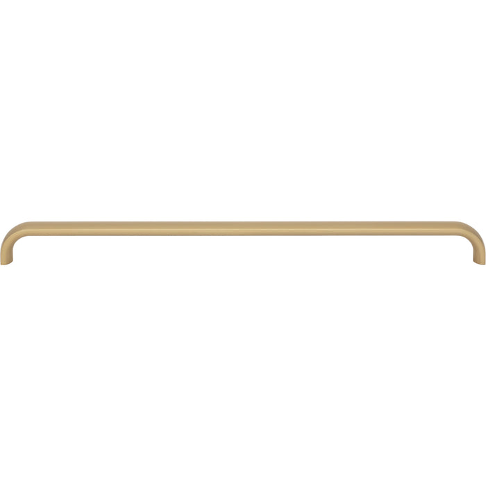 Top Knobs TK3347HB Brockwell 12" Center to Center Bar Pull Honey Bronze - KnobDepot