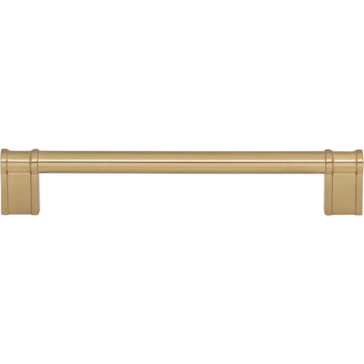 Top Knobs TK3384HB Newburn 6 5/16" Center to Center Bar Pull Honey Bronze - KnobDepot