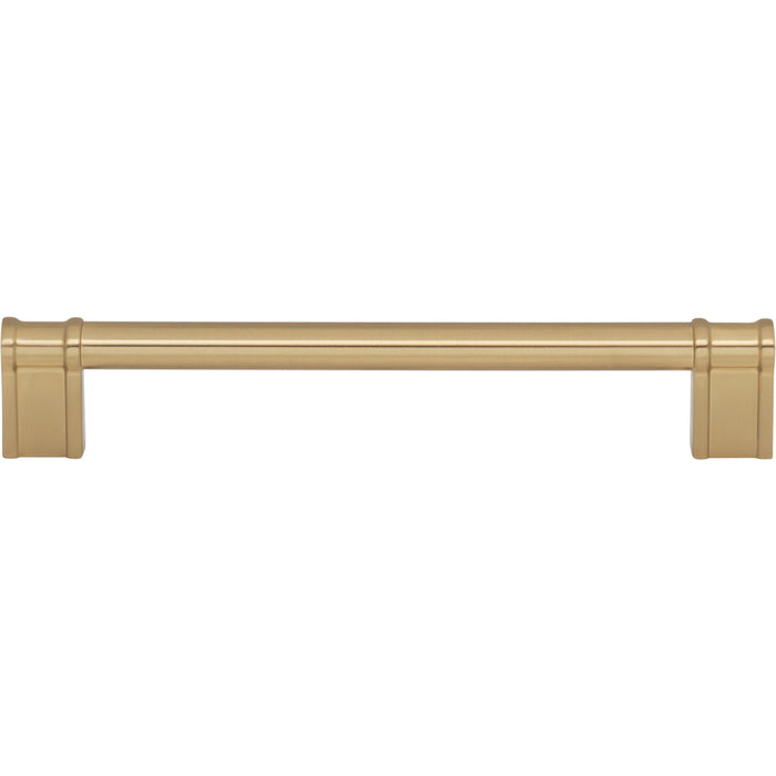Top Knobs TK3384HB Newburn 6 5/16" Center to Center Bar Pull Honey Bronze - KnobDepot