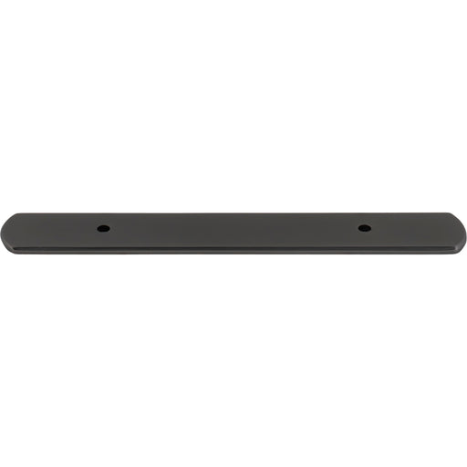 Top Knobs TK3271AG Wescott 3 3/4" Center to Center Pull Backplate Ash Gray - KnobDepot