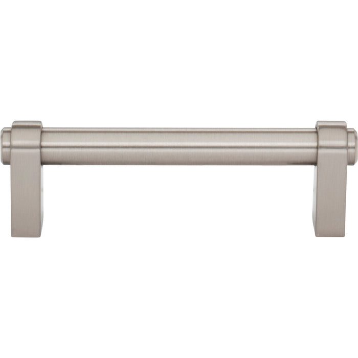 Top Knobs TK3210BSN Lawrence 3 3/4" Center to Center Bar Pull Brushed Satin Nickel - KnobDepot
