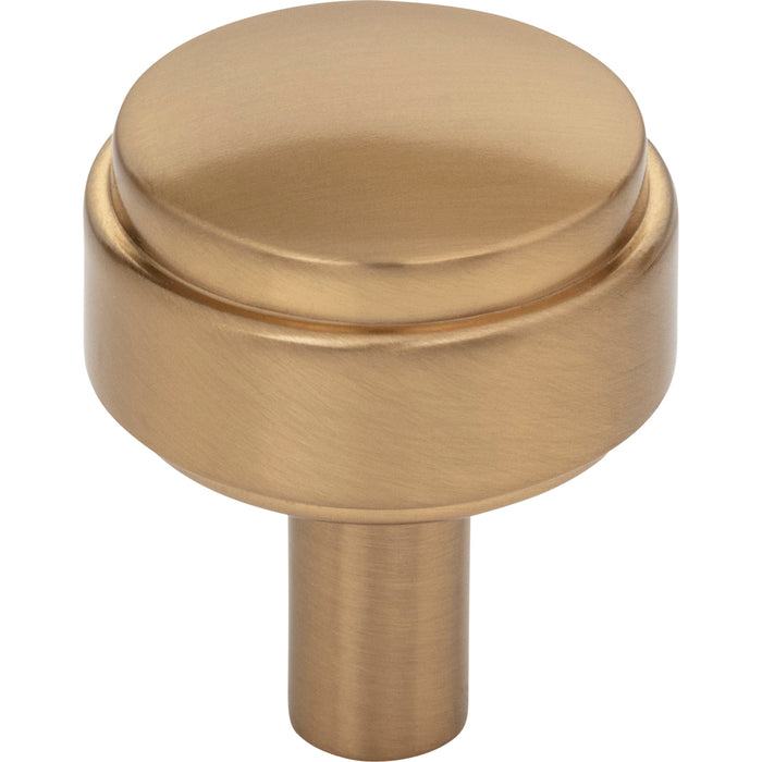 Jeffrey Alexander 885SBZ Hayworth 1-1/8" Diameter Mushroom Knob Satin Bronze