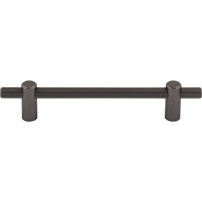 Top Knobs TK3253AG Dempsey 5 1/16" Center to Center Bar Pull Ash Gray - KnobDepot