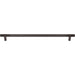Top Knobs TK3247AG Prestwick 18" Center to Center Bar Pull Ash Gray - KnobDepot