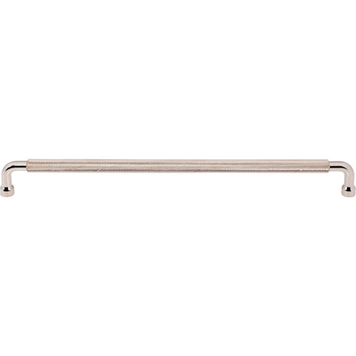 Top Knobs TK3267PN Garrison 12" Center to Center Bar Pull Polished Nickel - KnobDepot