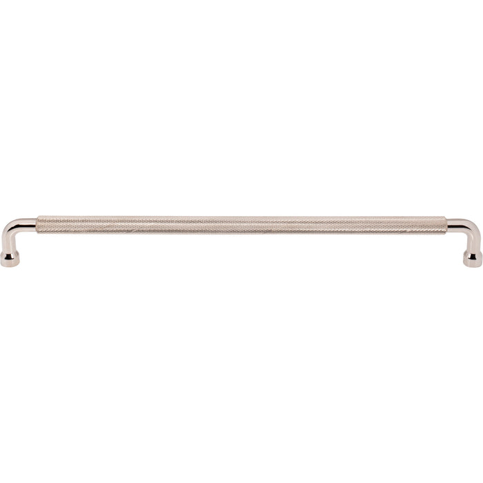 Top Knobs TK3267PN Garrison 12" Center to Center Bar Pull Polished Nickel - KnobDepot