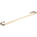 Atlas Homewares SOTB600-FG Solange Single 23 1/2in (597mm) Wall Mounted Towel Bar French Gold - KnobDepot