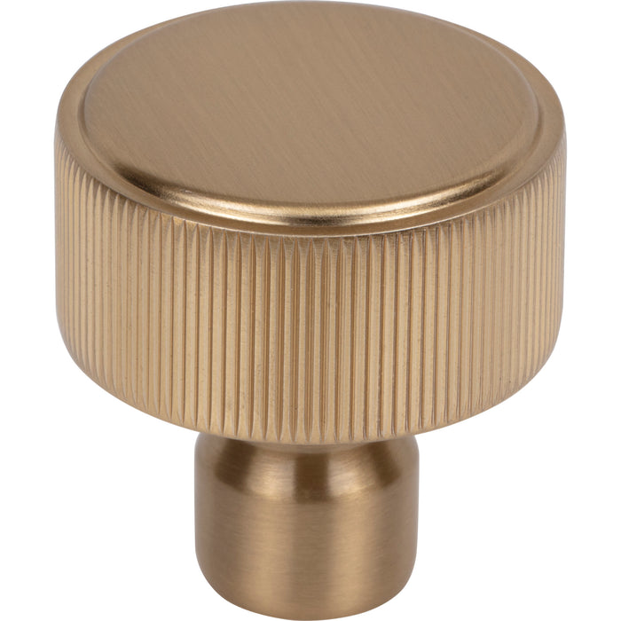 Top Knobs TK3250HB Dempsey 1 1/4" Length Round Knob Honey Bronze - KnobDepot