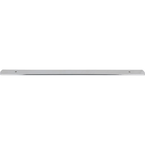 Top Knobs TK3278PC Wescott 18" Center to Center Pull Backplate Polished Chrome - KnobDepot