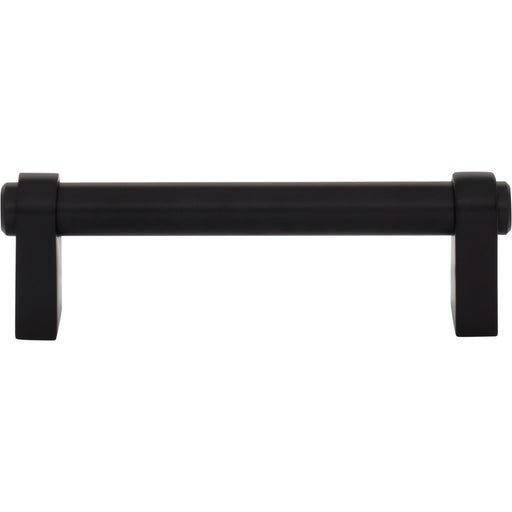 Top Knobs TK3210BLK Lawrence 3 3/4" Center to Center Bar Pull Flat Black - KnobDepot