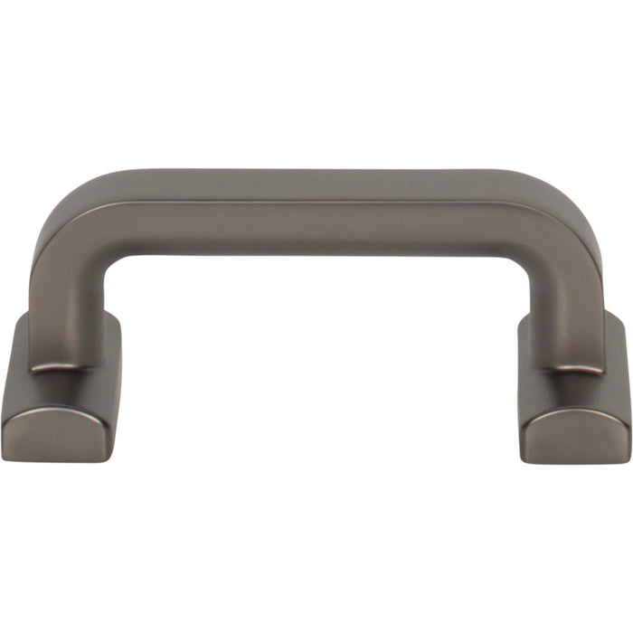 Top Knobs TK3161AG Harrison 2 1/2" Center to Center Bar Pull Ash Gray - KnobDepot