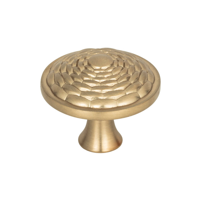 Atlas Homewares 236-CM Mandalay 1-5/16in Diameter Round Knob Champagne