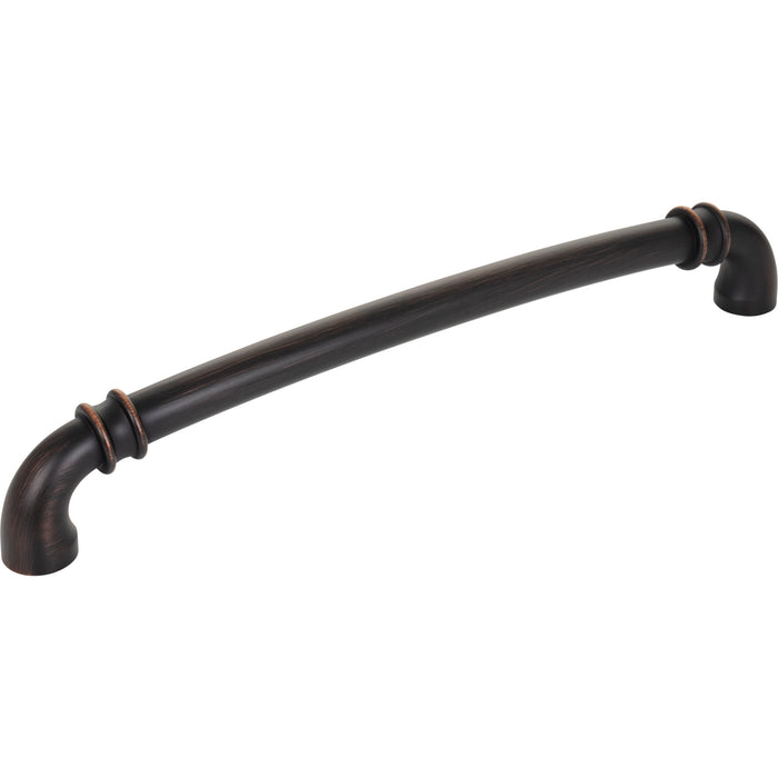 Jeffrey Alexander 445-12DBAC Marie 12" Center-to-Center Appliance Pull Brushed Oil Rubbed Bronze