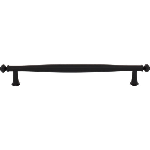 Top Knobs TK3194BLK Coddington 7 9/16" Center to Center Bar Pull Flat Black - KnobDepot