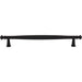 Top Knobs TK3194BLK Coddington 7 9/16" Center to Center Bar Pull Flat Black - KnobDepot