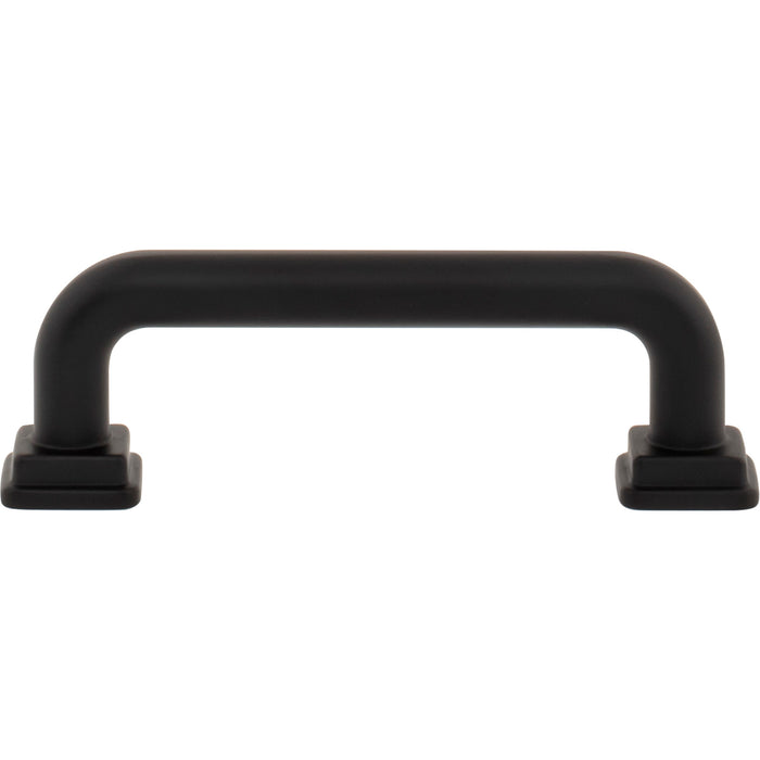 Atlas Homewares A6022-BL Kimberton 3in Center to Center Bar Pull Matte Black