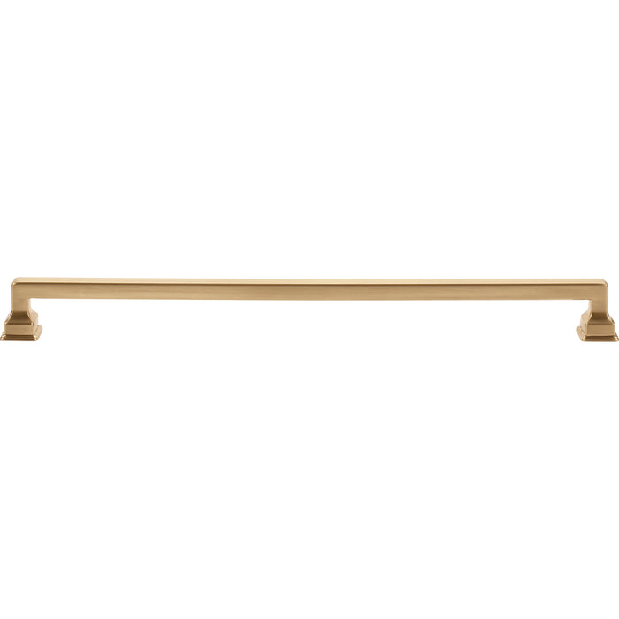 Atlas Homewares A626-WB Erika 12in Center to Center Bar Pull Warm Brass