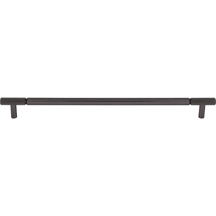 Top Knobs TK3245AG Prestwick 12" Center to Center Bar Pull Ash Gray - KnobDepot