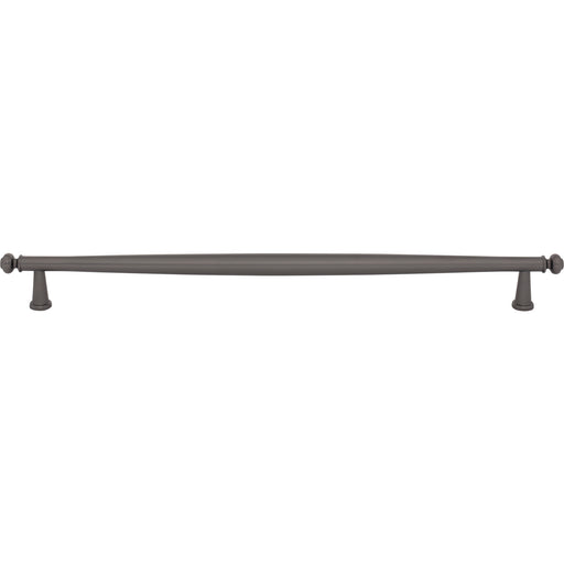 Top Knobs TK3196AG Coddington 12" Center to Center Bar Pull Ash Gray - KnobDepot