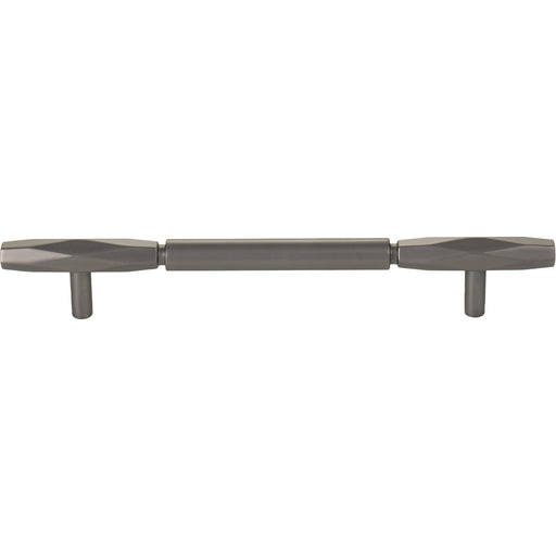 Top Knobs TK3083AG Kingsmill 6 5/16" Center to Center Bar Pull Ash Gray - KnobDepot