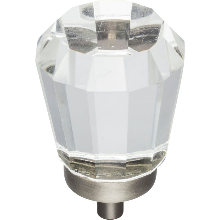 Jeffrey Alexander G150L-BNBDL Harlow 1-1/4" Length Geometric Knob Brushed Pewter