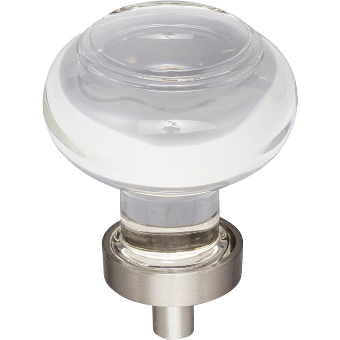 Jeffrey Alexander G120SN Harlow 1-7/16" Diameter Mushroom Knob Satin Nickel