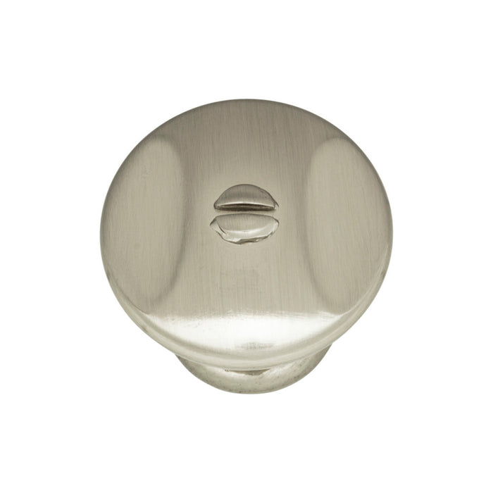 Atlas Homewares A869-BN Ergo 1 3/8in Diameter Round Knob Brushed Nickel
