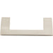 Atlas Homewares A904-BN Angled Drop 3in (76mm) Center to Center Bar Pull Brushed Nickel - KnobDepot