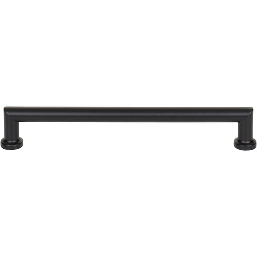 Top Knobs TK3154BLK Morris 7 9/16" Center to Center Bar Pull Flat Black - KnobDepot
