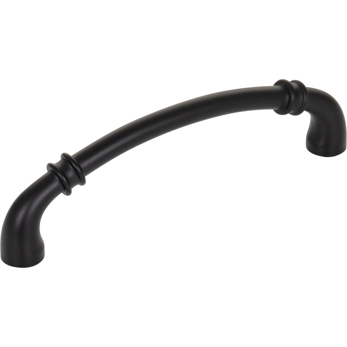 Jeffrey Alexander 445-128MB Marie 128 mm Center-to-Center Bar Pull Matte Black