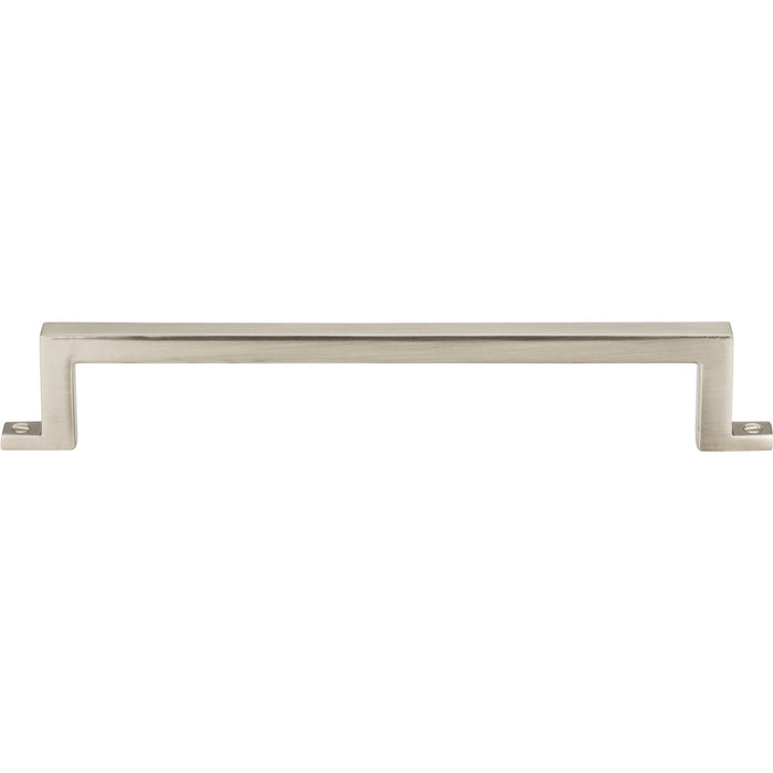 Atlas Homewares 387-BRN Campaign 6 5/16in Center to Center Bar Pull Brushed Nickel