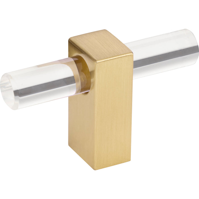 Jeffrey Alexander 578T-BG Spencer 2-3/8" Length Bar Knob Brushed Gold