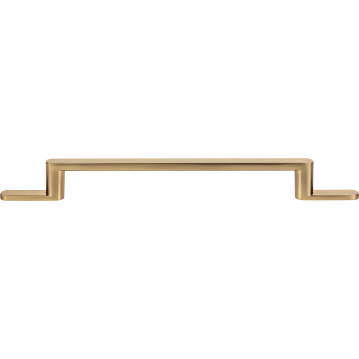 Atlas Homewares A504-WB Alaire 7 9/16in Center to Center Bar Pull Warm Brass