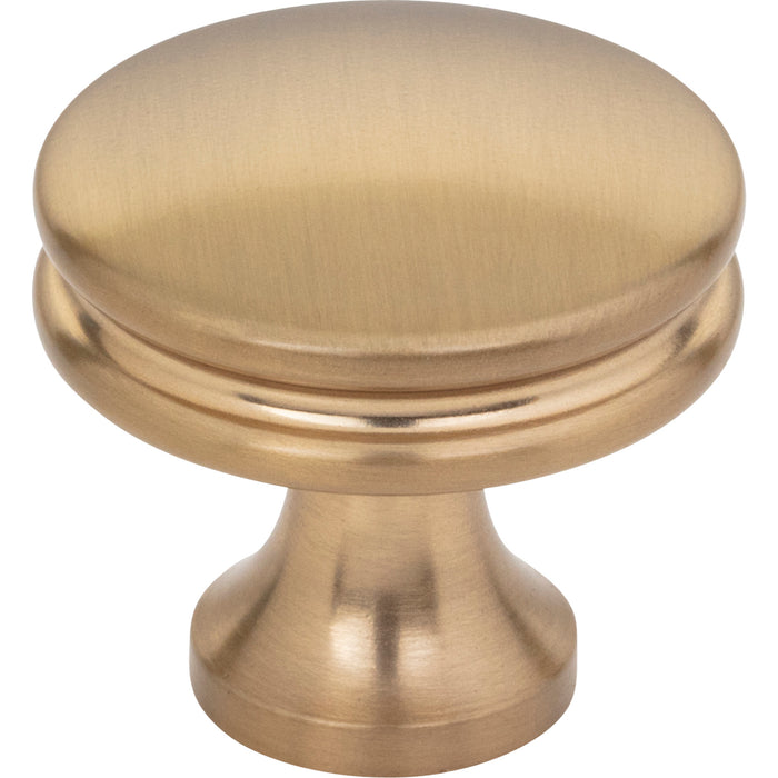 Jeffrey Alexander 445SBZ Marie 1-1/4" Diameter Mushroom Knob Satin Bronze