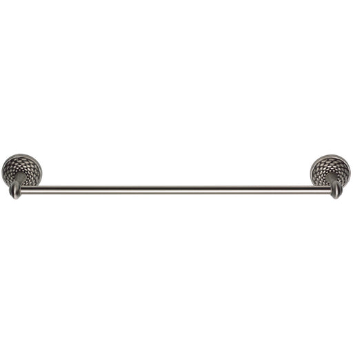 Atlas Homewares MANTB24-BRN Mandalay Single 26in (660mm) Towel Bar Brushed Nickel - KnobDepot